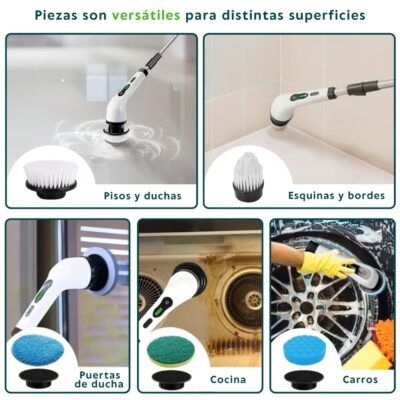 LIMPIADOR GIRATORIO PRO 9 EN 1