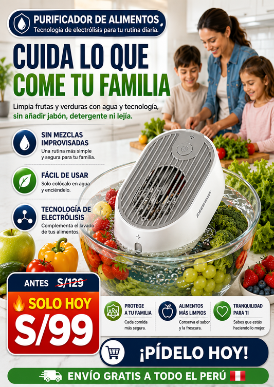 PURIFICADOR DE ALIMENTOS
