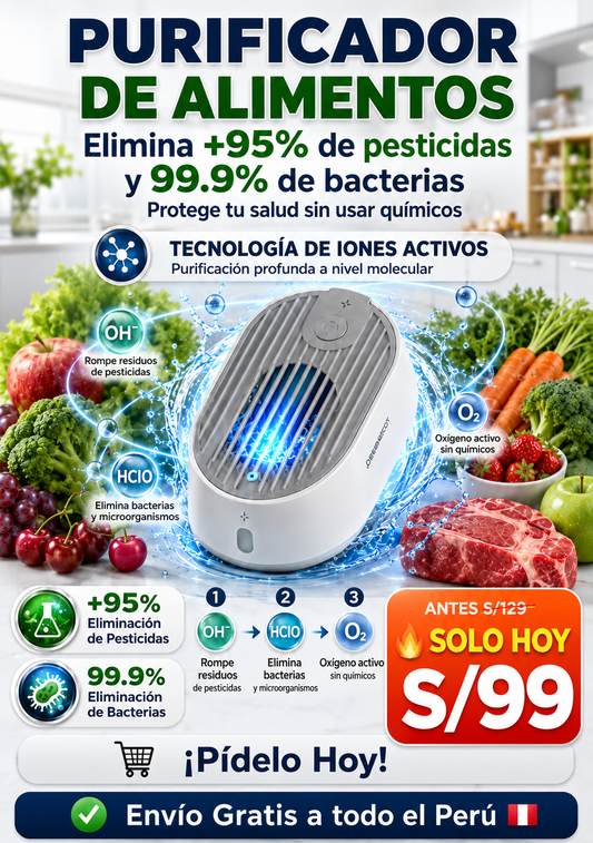 PURIFICADOR DE ALIMENTOS